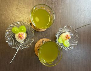 Dessert & drink  at Naramachi Vegan Nabi in Nara