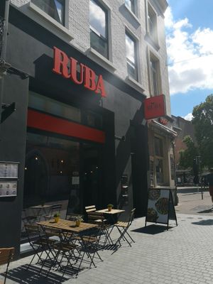 Outside terras at RUBA in Leuven