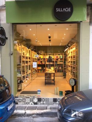 Sillage store outside at Sillage in Athens