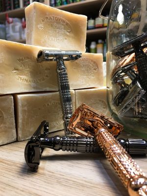 Zero waste razors  at Sillage in Athens