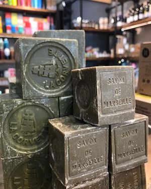 Savon de morsel  blocks  at Sillage in Athens