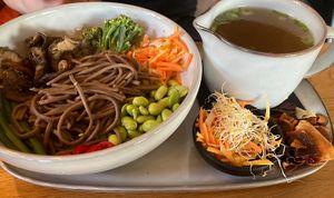 Miso soupp  at Aan de Gracht in Elburg