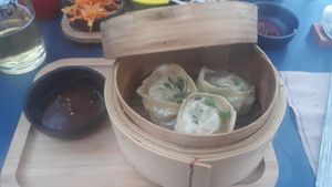 Raviolis at Hwaban in Toulouse