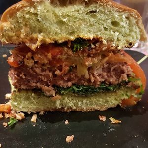 The game changer...beyond meat patty at Pappa Joe in Groningen