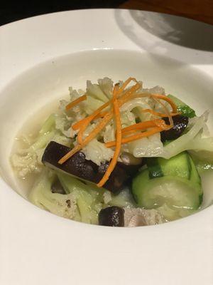 Boiled Seasonal Veggies at LockCha 樂茶軒 - Central in Hong Kong Island