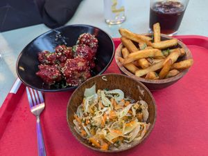 Vegan dishes at Cutlery Works at Cutlery Works in Sheffield