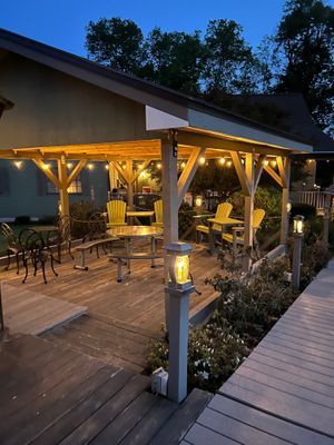 Pavilion. at Blueberry Haus in Guilford