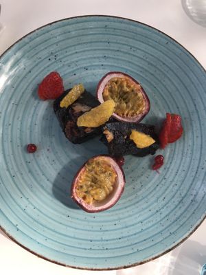  Vegan brownie   at Il Lido  in Oristano