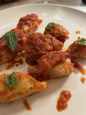 Culurgiones  at Il Lido  in Oristano