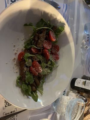 Crispy dish- this pic is deceptively small and flavour is huge   at Il Lido  in Oristano