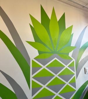 Creative decor at HEAL in Hamilton