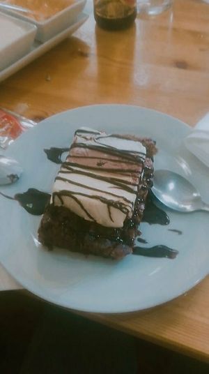 Brownie at Córner Burger in Lierganes