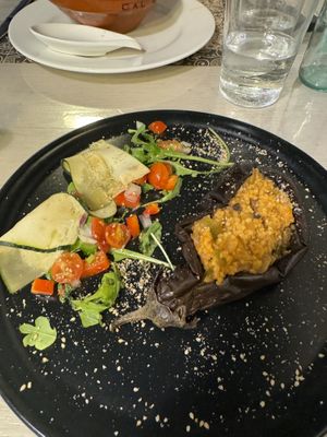 Aubergine  at Cal Blasi in Berga