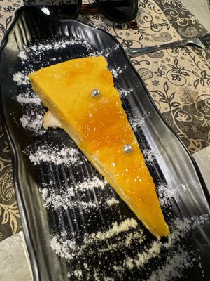 Carrot cake  at Cal Blasi in Berga