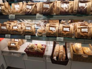 Assorted bread at Yes Natural Bakery in East Singapore