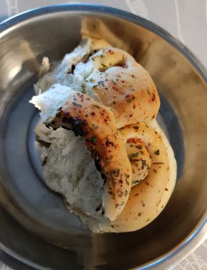 Vegan Foccacia - soft with fragrant herb spices at Yes Natural Bakery in East Singapore