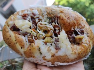 New vegan bak kwa surf walnut. Nice! at Yes Natural Bakery in East Singapore