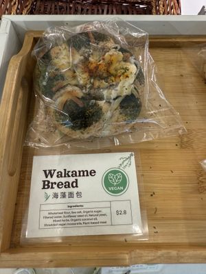 Wakame Bread  at Yes Natural Bakery in East Singapore