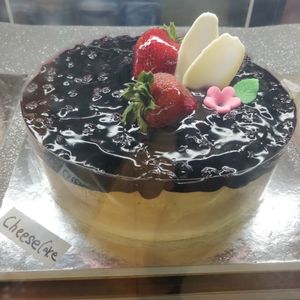 Eggless cheese cake at Yes Natural Bakery in East Singapore