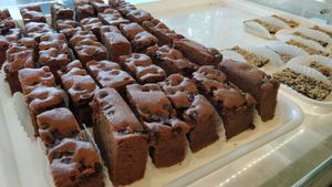 Chocolate cake at Yes Natural Bakery in East Singapore