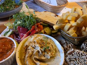 Zestaw weganina at Puchaczowka in Sienna