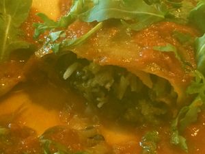 Stuffed cabbage at Puchaczowka in Sienna
