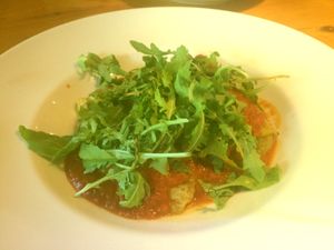 Stuffed cabbage at Puchaczowka in Sienna