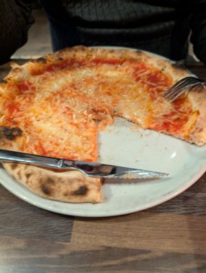 Marguerita at Very Italian Pizza in Leiden