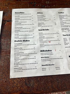 Drinks   at The Shack in Monterey