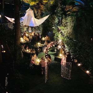 The Magical Garden at a Magical Villa Can Pau , Home of Top Vegan Chef Adrian Muser & Celebritity Martin Kent
Photo by  Raz Hafeez  at Go Vegan by Adrian Muser in Altea