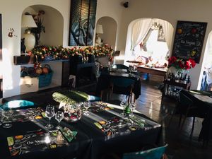 Interior of House of Go Vegan , Spain n Finest Vegan Home Chef, Adrian Muser Restaurant at Go Vegan by Adrian Muser in Altea