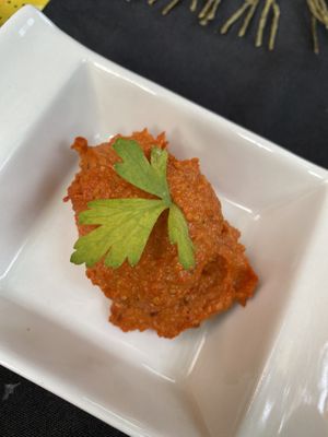 Vegan Sobrasada…..delicious  at Go Vegan by Adrian Muser in Altea