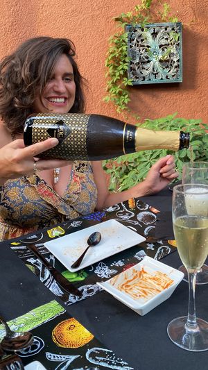 Embrace life with the love of my life 🥂🥰  at Go Vegan by Adrian Muser in Altea