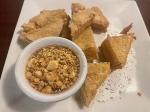 Crispy tofu   at Thai Elephant Walk - Maybe closed in Gettysburg