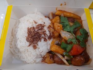 sweet and sour at Thailander in Malvern East