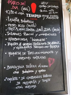 Lots of veggie options too at Manumaga in Mojacar