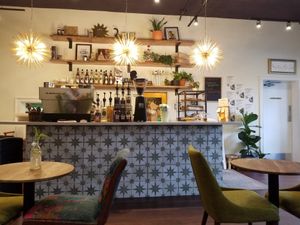 Counter area. at Vegetation Plant Food in Lakeland