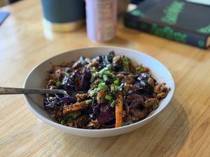 Teriyaki bowl  at Vegetation Plant Food in Lakeland