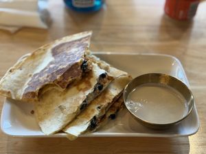 Quesadilla  at Vegetation Plant Food in Lakeland