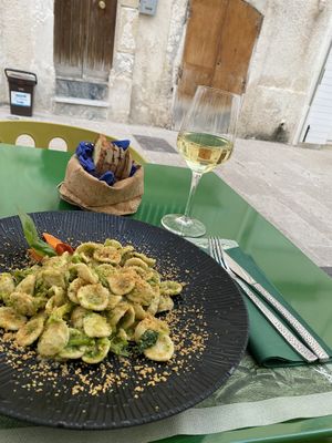 Very nice place, delicious vegan pasta dish.    at Jungle Bar & Bistrot in Monopoli