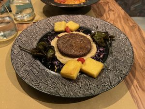 Vegan burger   at Jungle Bar & Bistrot in Monopoli