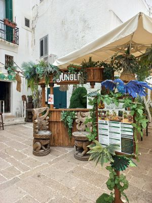  at Jungle Bar & Bistrot in Monopoli