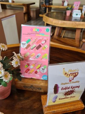 Ice cream at Mamifokobo Cafe & Kitchen in Puncak