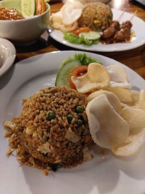 Nasi goreng kampung at Mamifokobo Cafe & Kitchen in Puncak