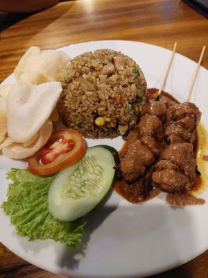 Nasi goreng mamifokobo at Mamifokobo Cafe & Kitchen in Puncak