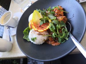 Linsen Curry at Übersee in Erfurt