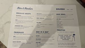  at Box & Barber Coffeehouse in Newquay