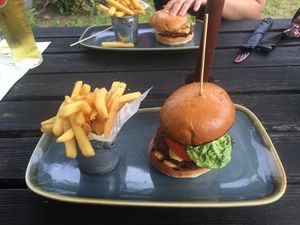 100% Vegan Burger  at King Henry VIII in Hever