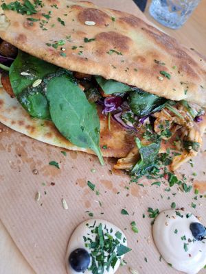 Avocado Toast at Naked Flowers in Mondsee