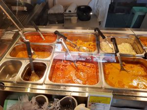 Buffet at Delhi House in Zurich